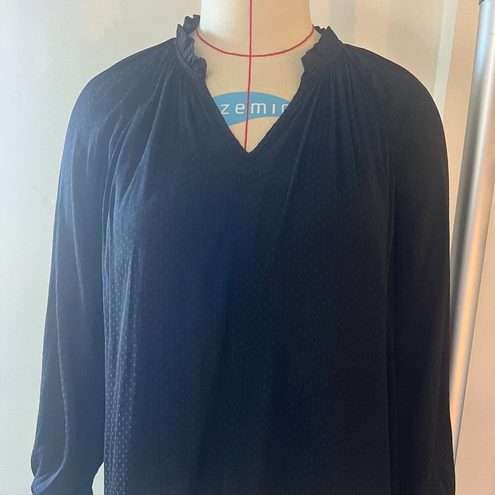 Madewell XS black blouse, never worn, without tags